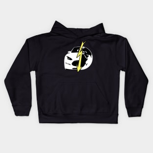 Tesla model s - earth Kids Hoodie